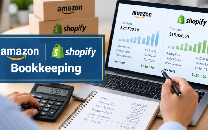 Amazon & Shopify Bookkeeping